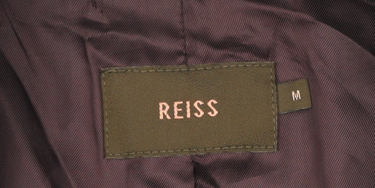 Reiss Women's Purple Cotton Short Jacket Size M