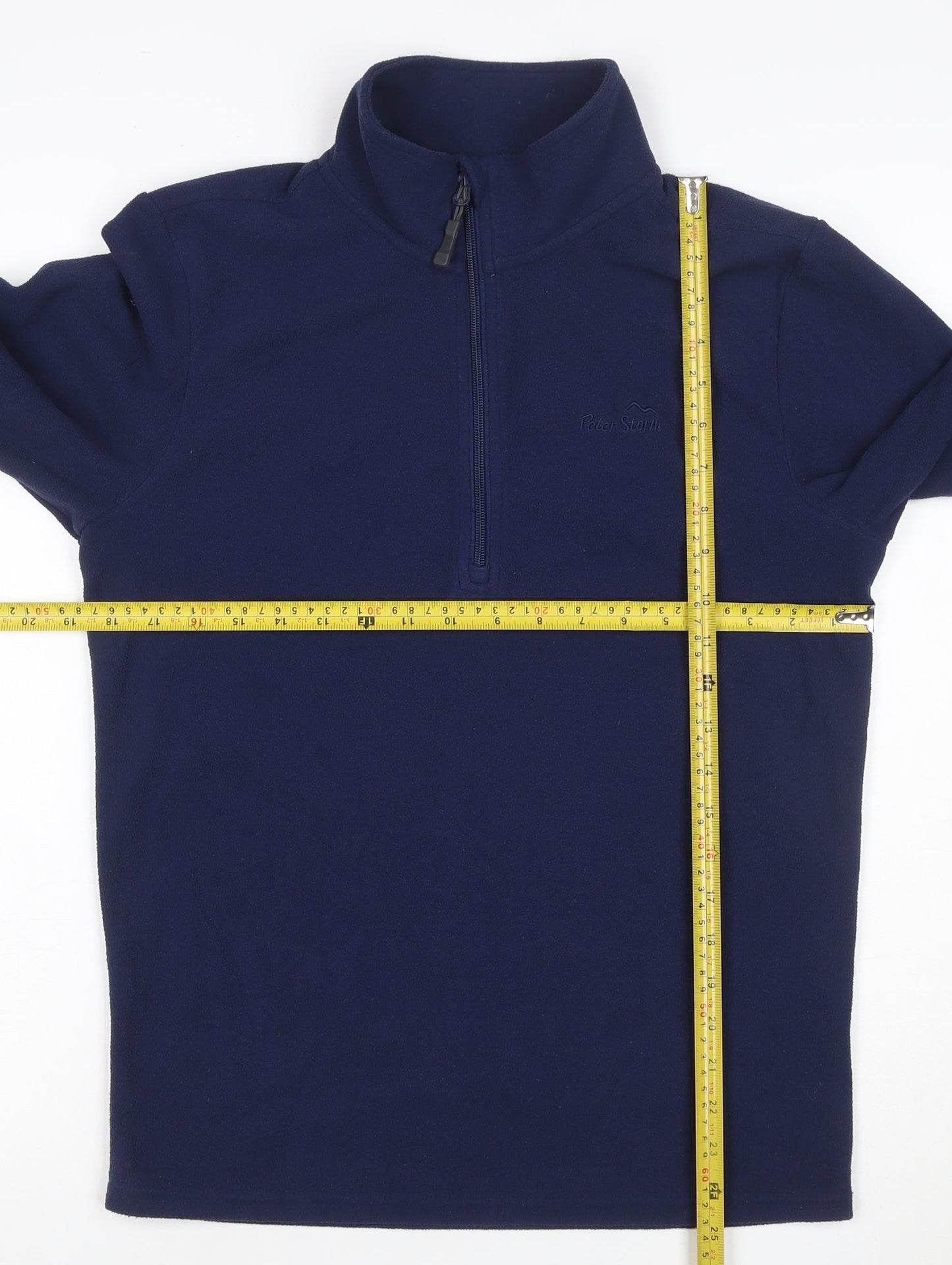 Peter Storm Men's Navy XS Fleece 1/2 Zip Pullover Sweatshirt