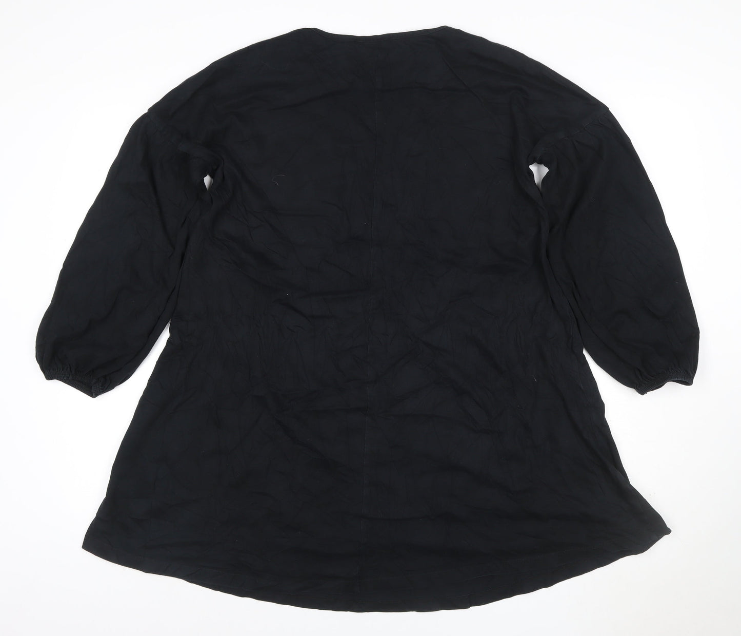 ASOS DESIGN Women’s Black Size 8 Shift Dress Long Sleeve
