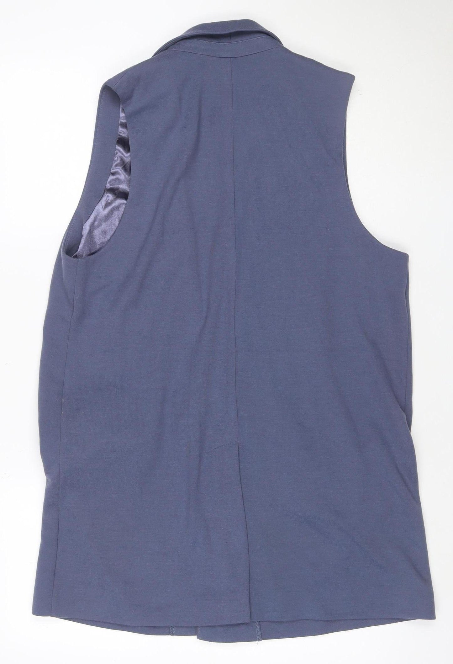 Select Women Blue Size 16 Sleeveless Tailored Suit Waistcoat