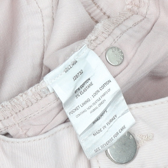 Richmond Women Pink Straight Denim Stretch Jeans Size 12
