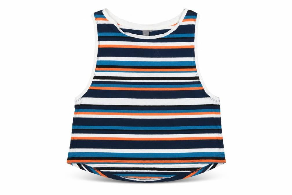 Sweaty Betty Womens Multicoloured Striped XS Tank Top