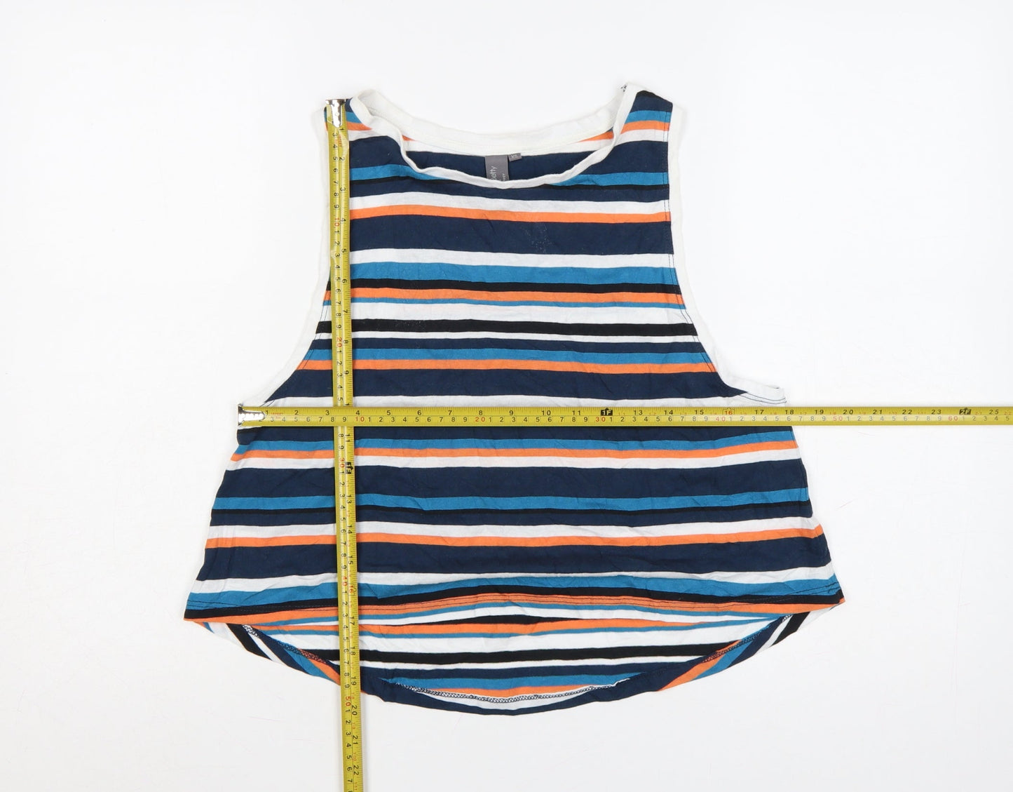 Sweaty Betty Womens Multicoloured Striped XS Tank Top