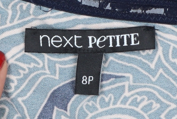 Next Petite Women's Multicoloured Paisley Halter Jumpsuit Size 8