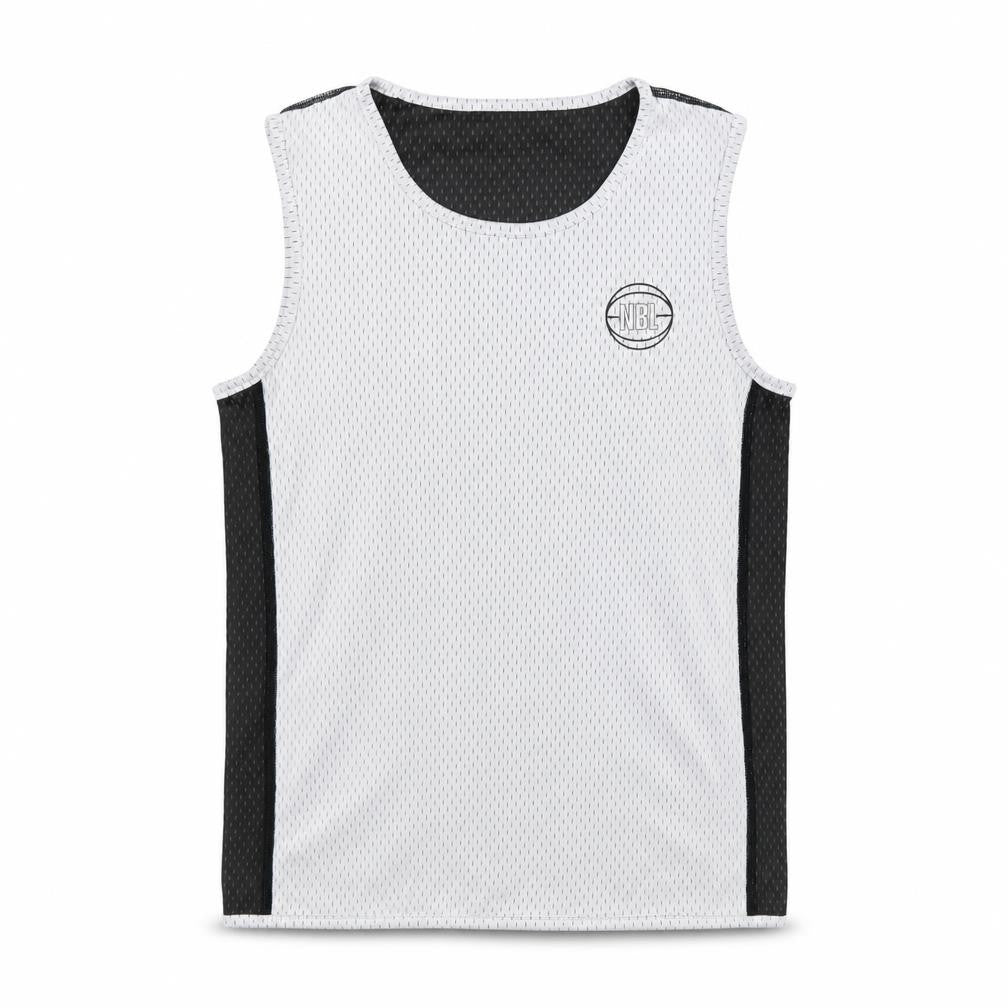 National Basketball League Boys Grey Mesh Basketball Tank Top Size 14 Years