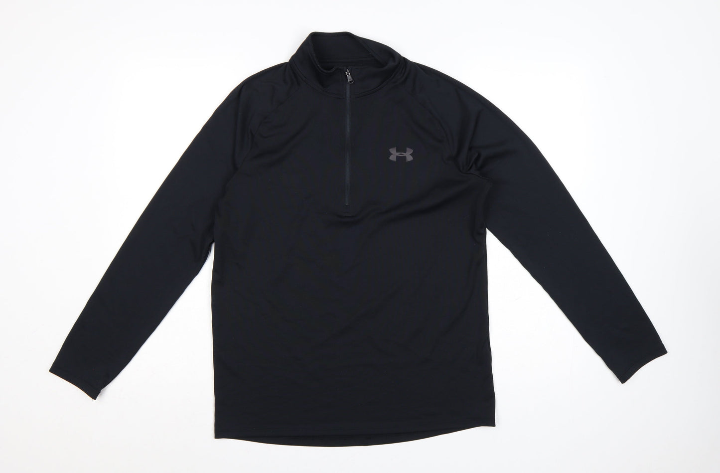 Under Armour Men's Black Small 1/4 Zip Pullover Sweatshirt