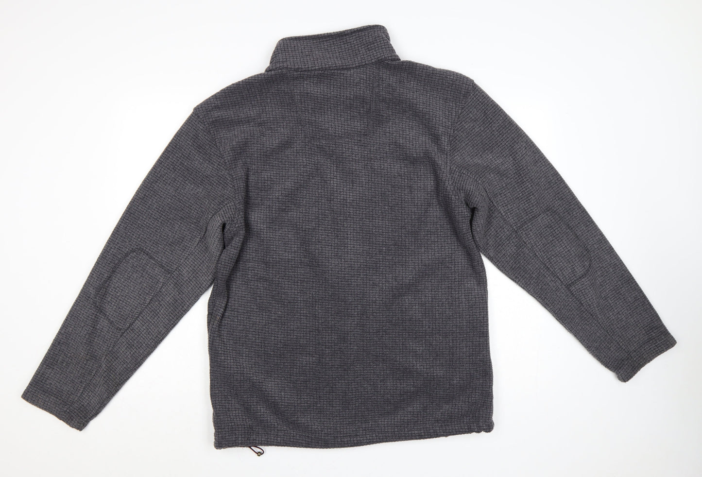 Regatta Mens Grey Full Zip Fleece Outdoor Jacket Size L