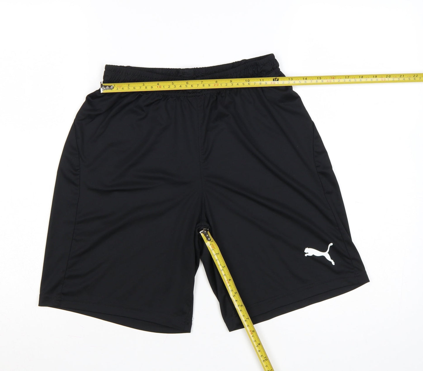 Puma Men's Black S Athletic Training Shorts Quick Dry Polyester
