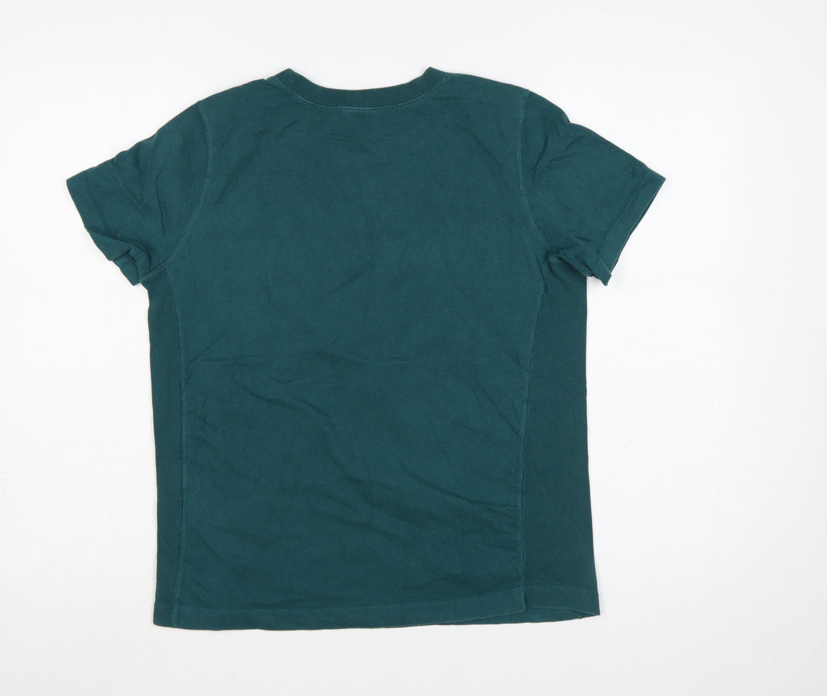 Champion Women Green Basic Short Sleeve Cotton T-Shirt M