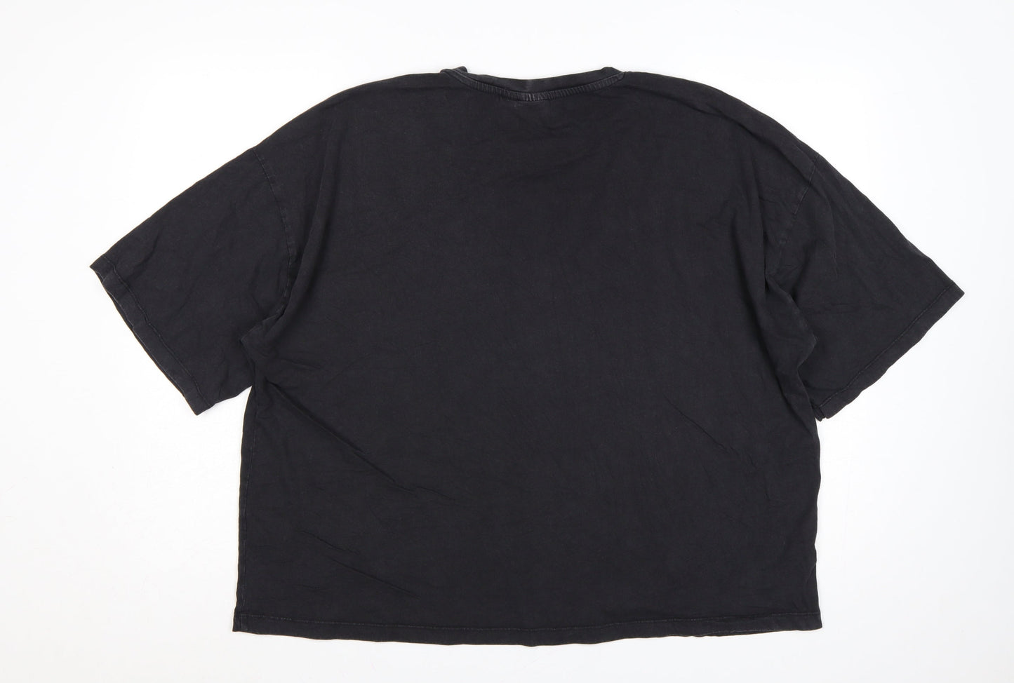 Primark Def Leppard Women's Black XL Relaxed Fit Graphic T-Shirt