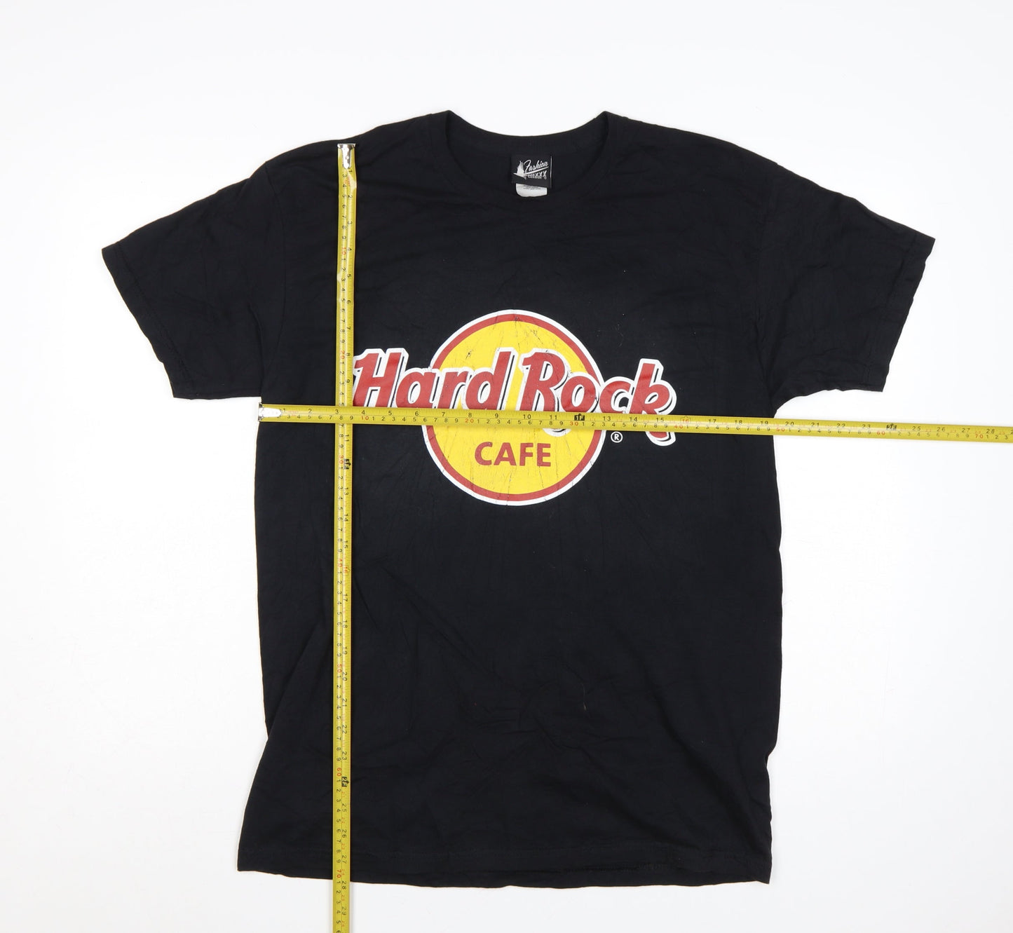 Fashion Mixxx London Men's Black Hard Rock Cafe Graphic T-Shirt L