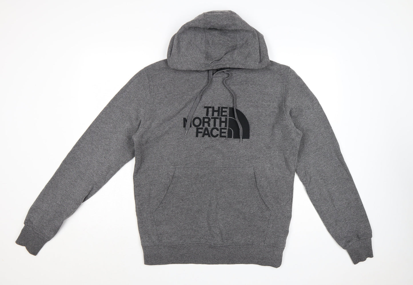 The North Face Mens Grey Pullover Hoodie Size M Regular Fit