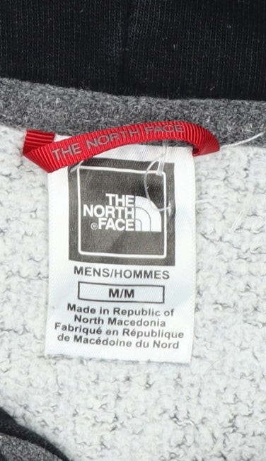 The North Face Mens Grey Pullover Hoodie Size M Regular Fit