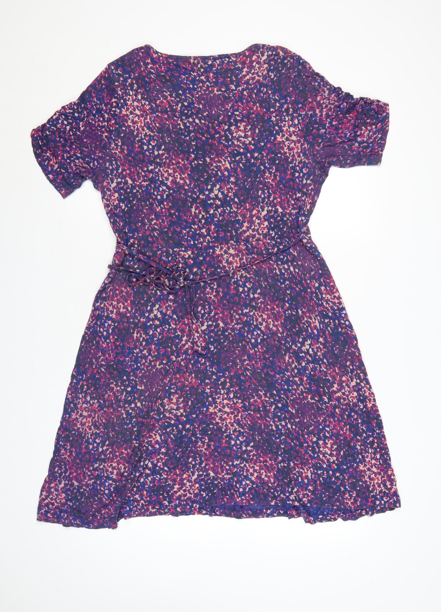 Fat Face Women's Multicoloured Size 12 A-Line Knee Length Dress