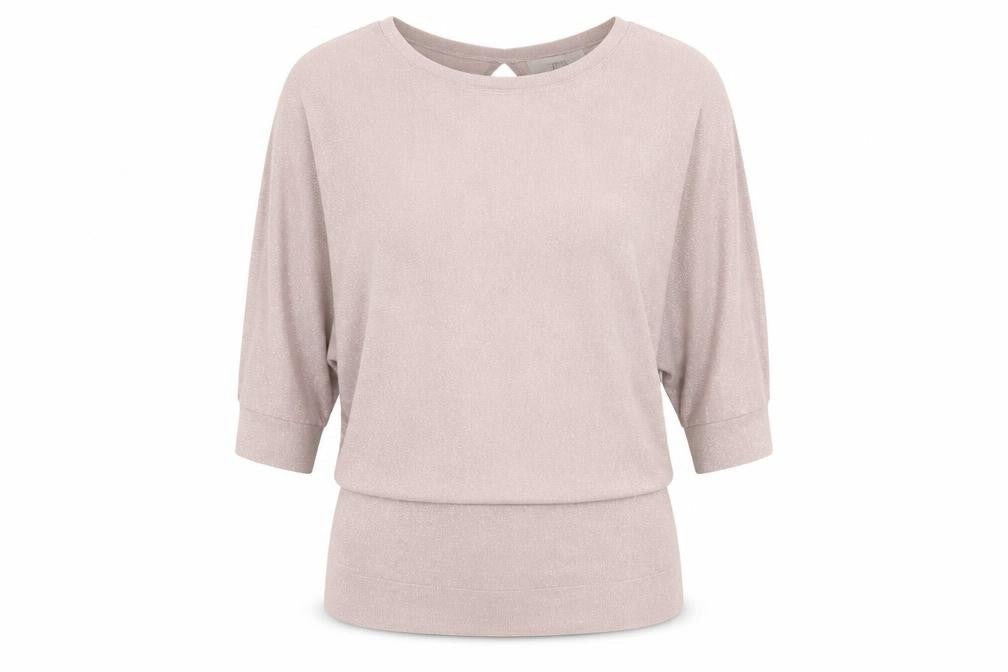 Next Women's Beige Relaxed Fit 3/4 Sleeve Jumper Size 10