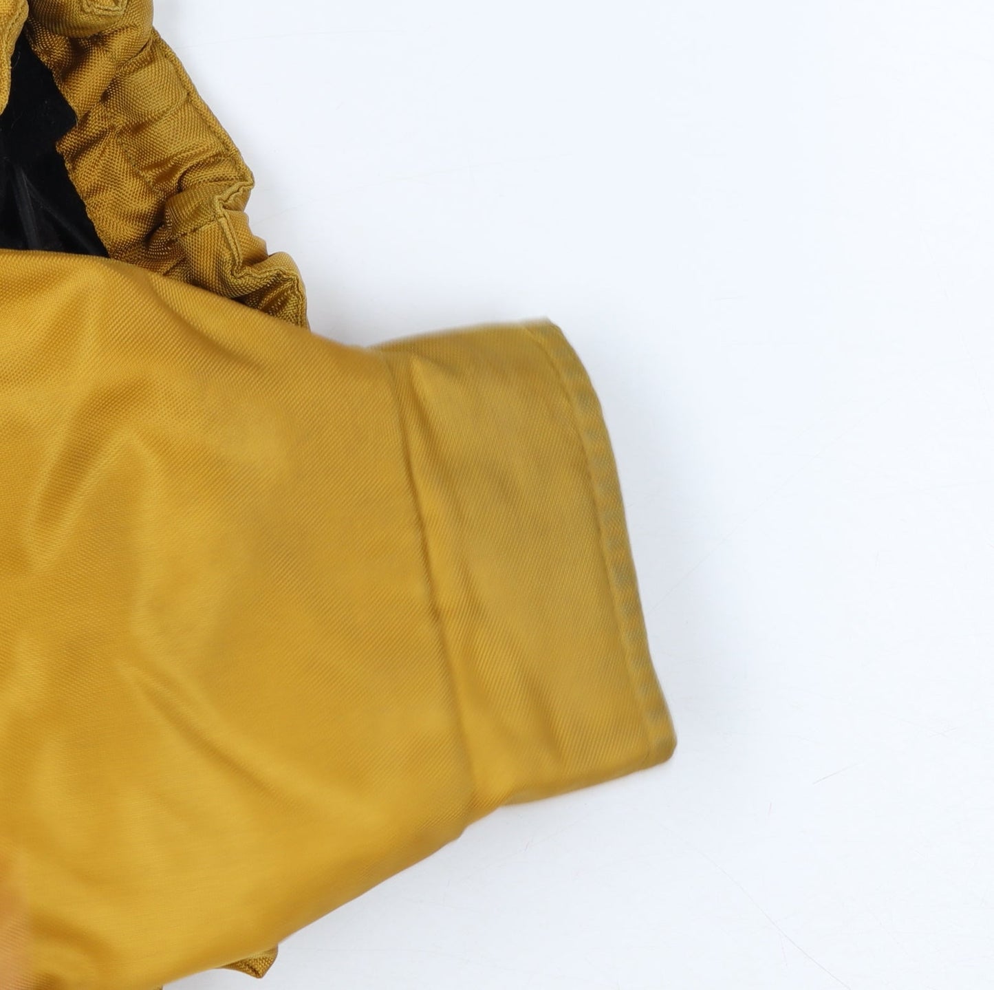 Nickelson Men's Yellow XL Hooded Puffer Jacket Windproof