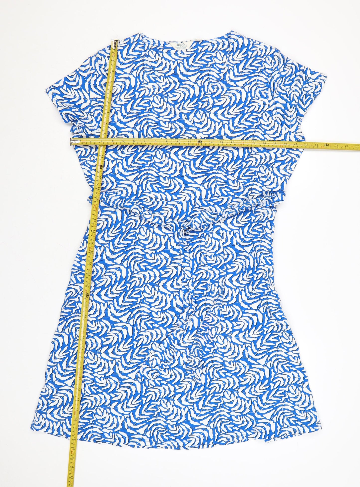 Mountain Warehouse Women’s Blue Wrap Jersey Dress UK 18 Summer UV Protective