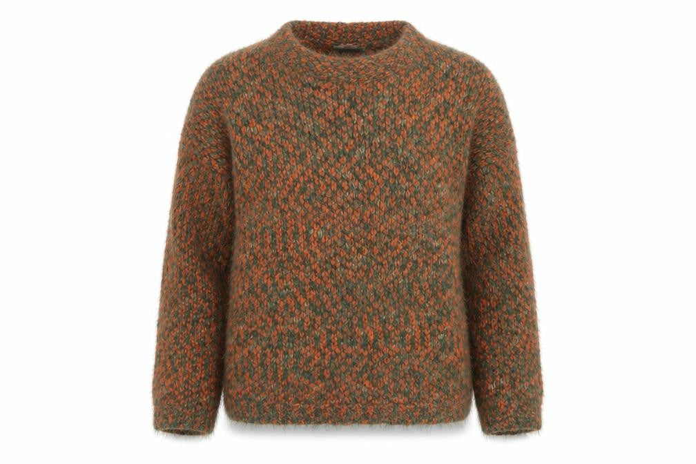 Tu Women’s Multicoloured Chunky Knit Pullover Jumper Size 14