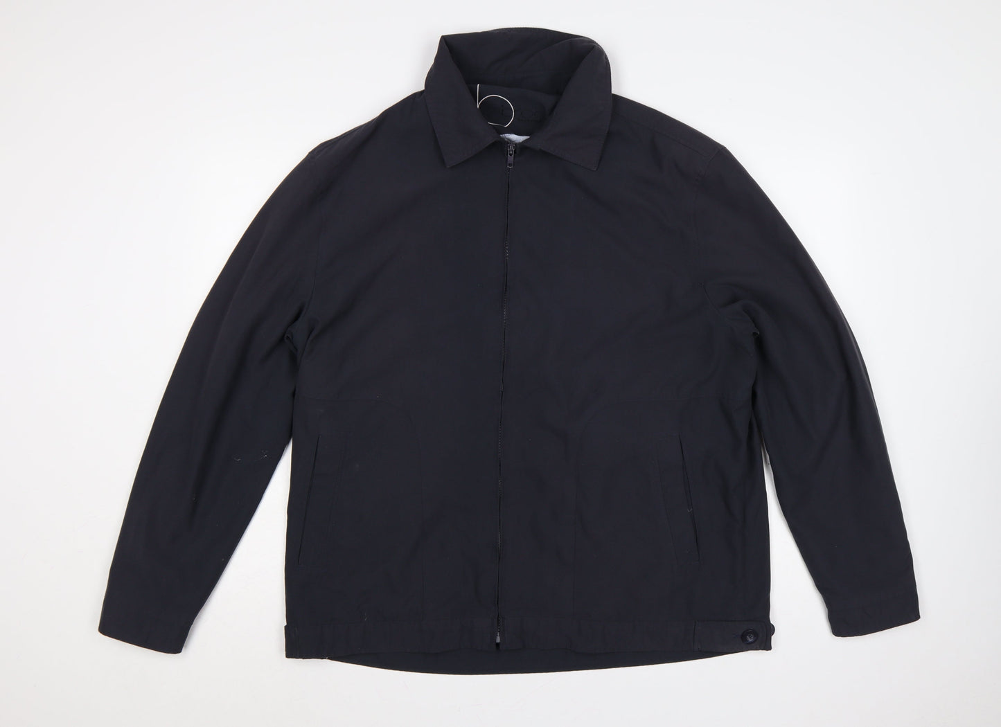 Brook Taverner Men’s Black 44 Regular Full Zip Collared Jacket