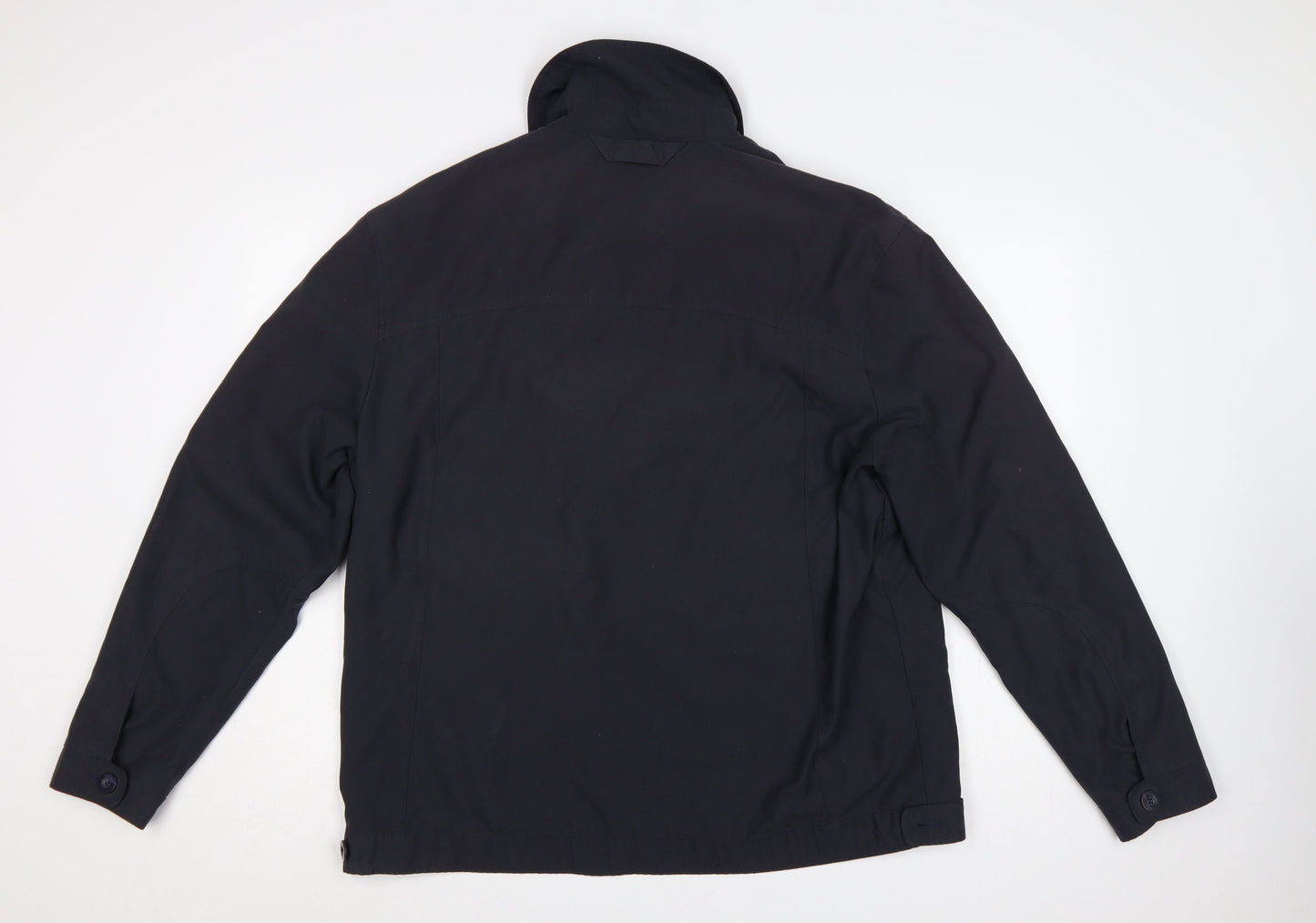 Brook Taverner Men’s Black 44 Regular Full Zip Collared Jacket