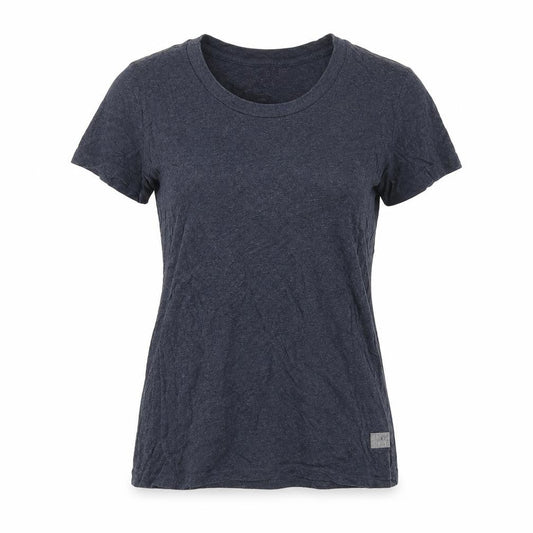 Superdry Women’s Blue L Basic Cotton Crew Neck Short Sleeve T-Shirt