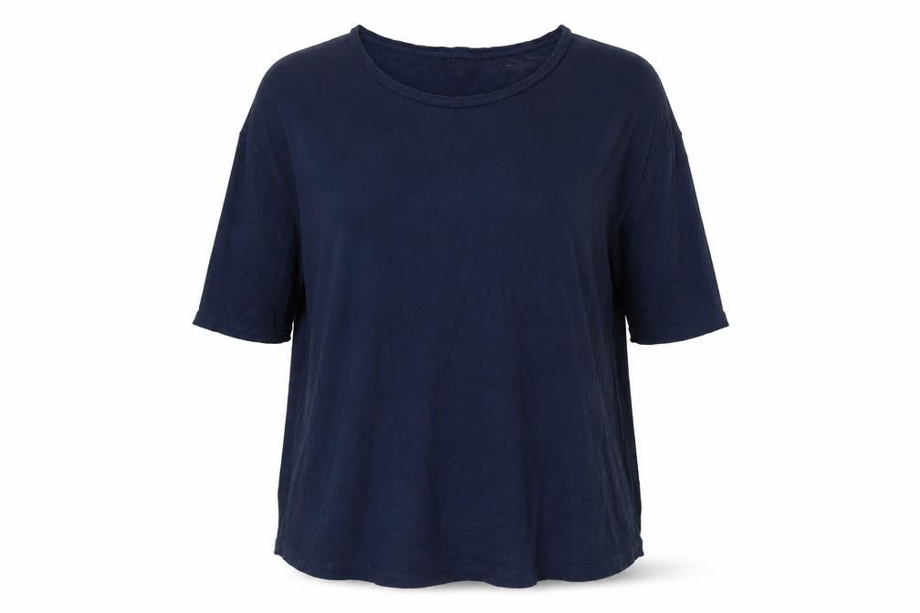 Phase Eight Women’s Blue Size 10 Basic Stretch Jersey T-Shirt