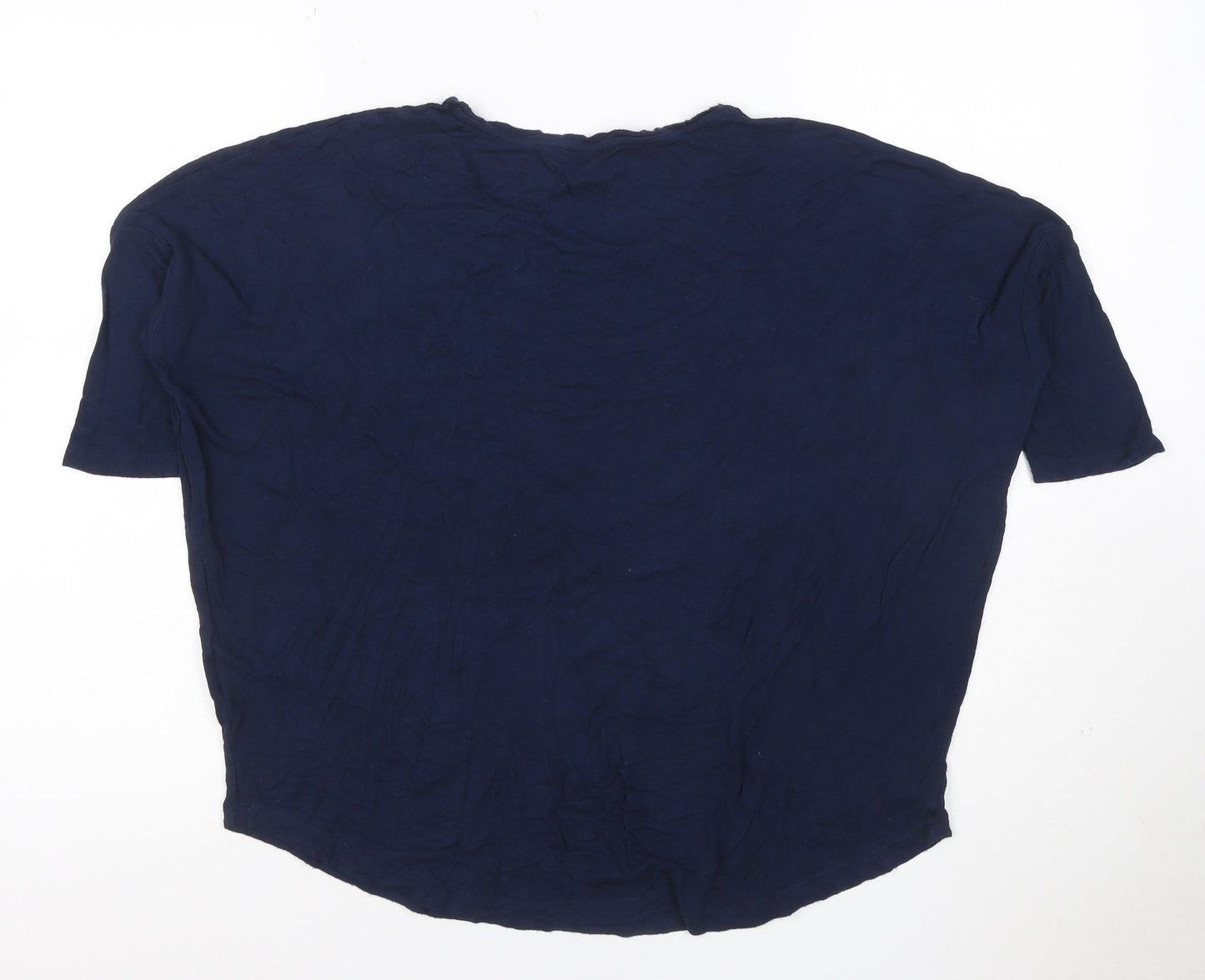 Phase Eight Women’s Blue Size 10 Basic Stretch Jersey T-Shirt