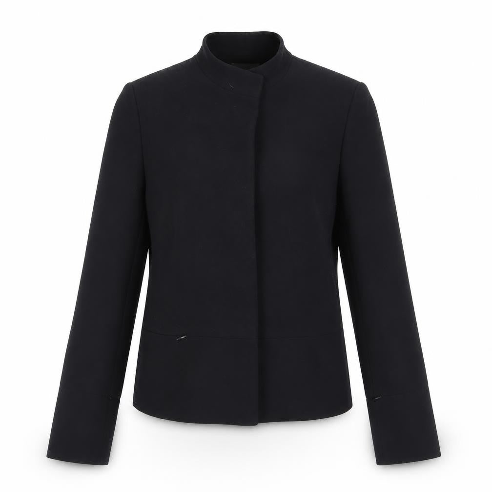 Hyphen Women’s Black Size 10 Tailored Lined Suit Jacket Blazer