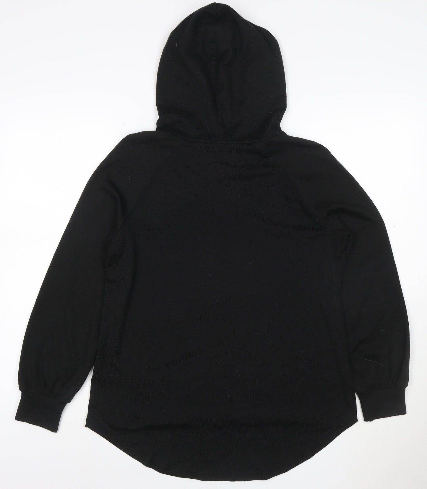 ONLY Women’s Black M Pullover Hooded Long Sleeve Sweatshirt