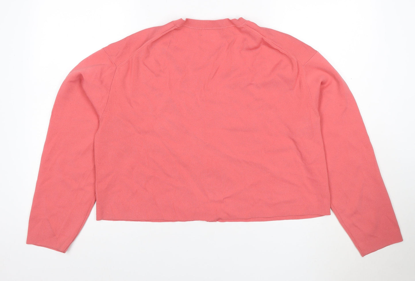 Autograph Women’s Pink Size 18 Round Neck Button Cardigan