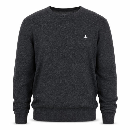 Jack Wills Men’s Grey Cotton Crew Neck Logo Pullover Jumper Size S