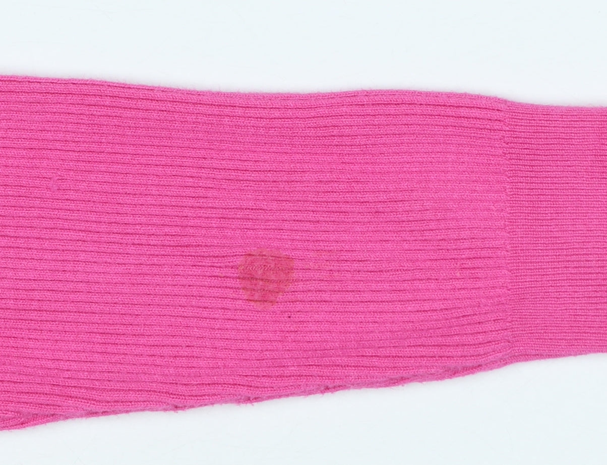 Marks & Spencer Women's Pink Small Open Knit Cardigan Pockets