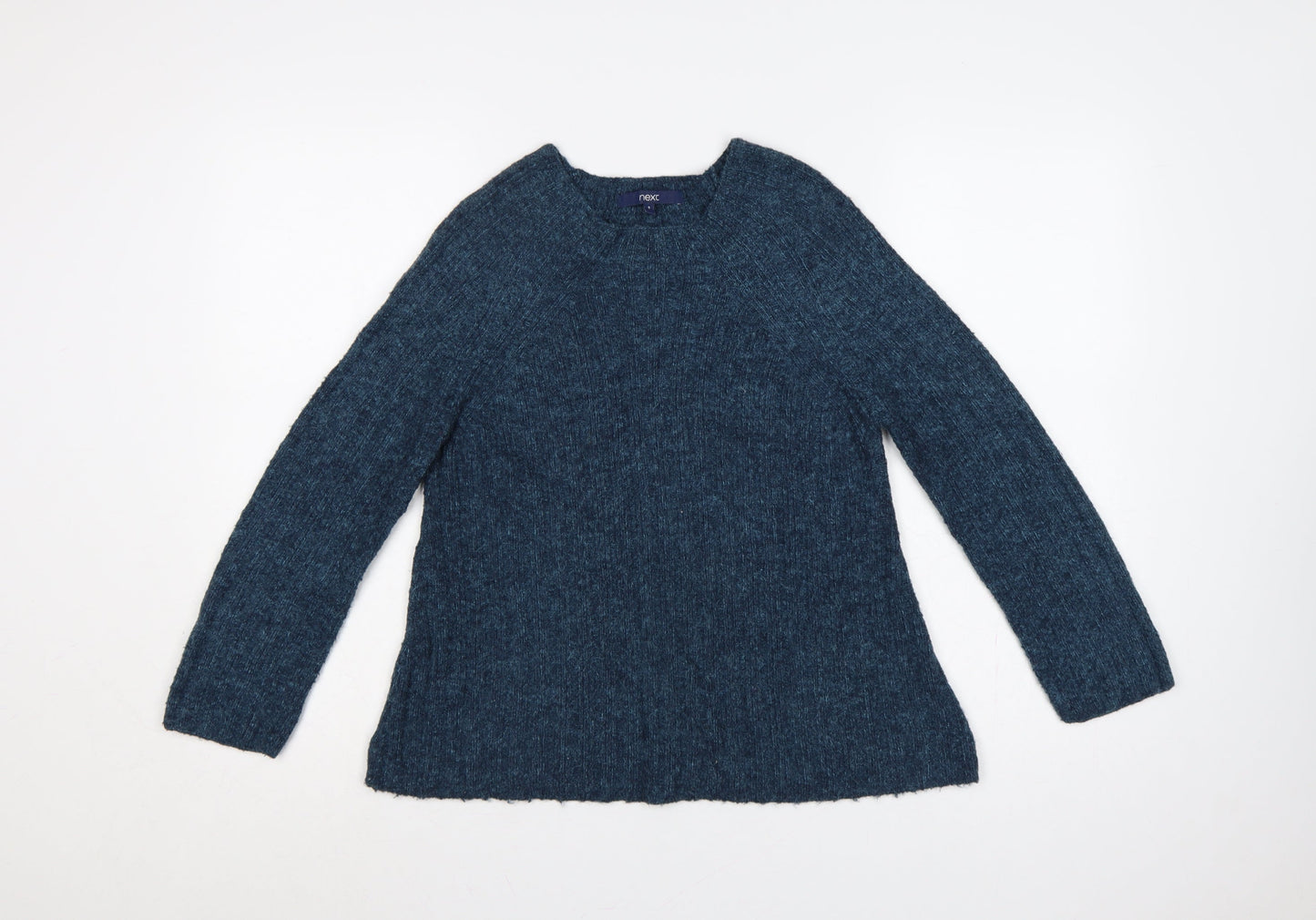 Next Women’s Blue UK 8 Crew Neck Long Sleeve Knit Pullover Jumper