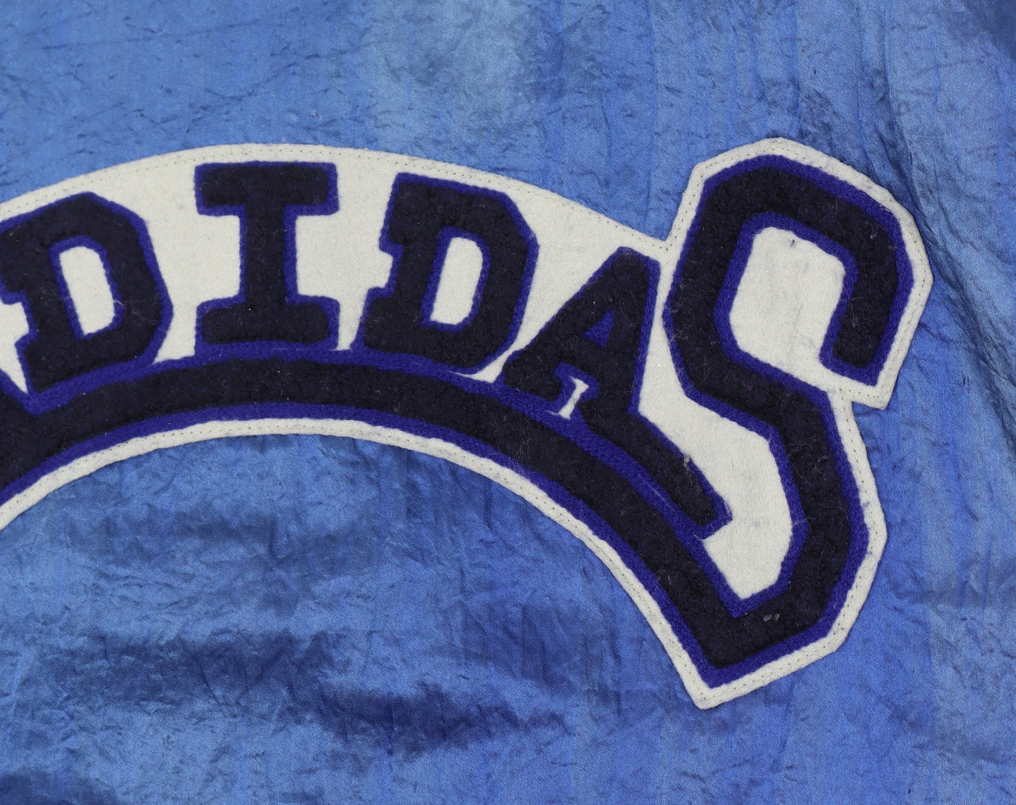 Adidas Mens Blue M Vintage 90s Track Jacket Full Zip