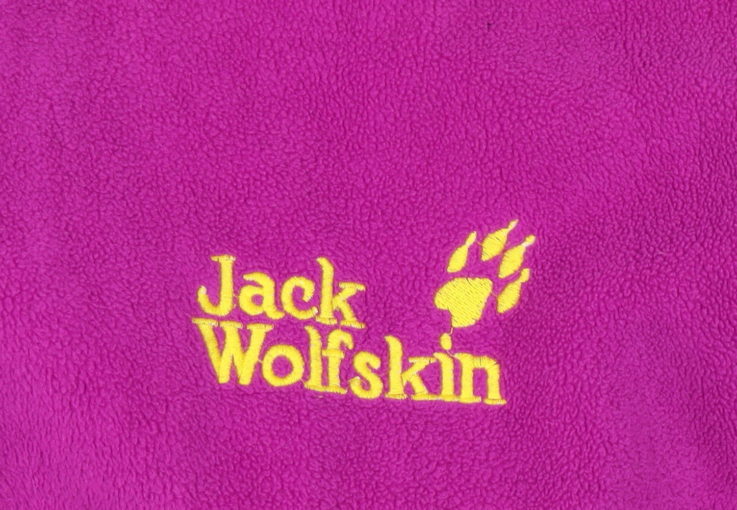 Jack Wolfskin Size 12-14 Women’s Purple Fleece Full Zip Outdoor Jacket