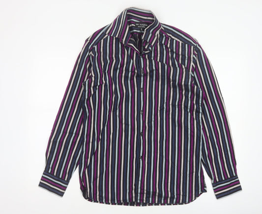 Marks and Spencer Autograph Men’s Multicoloured Stripe Shirt 15 38