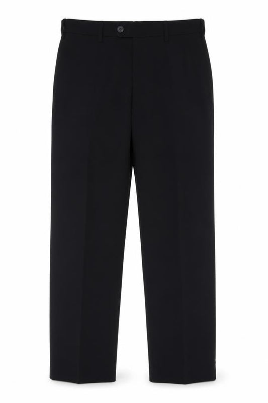 Marks & Spencer Men's Navy 34/31 Slim Fit Dress Trousers