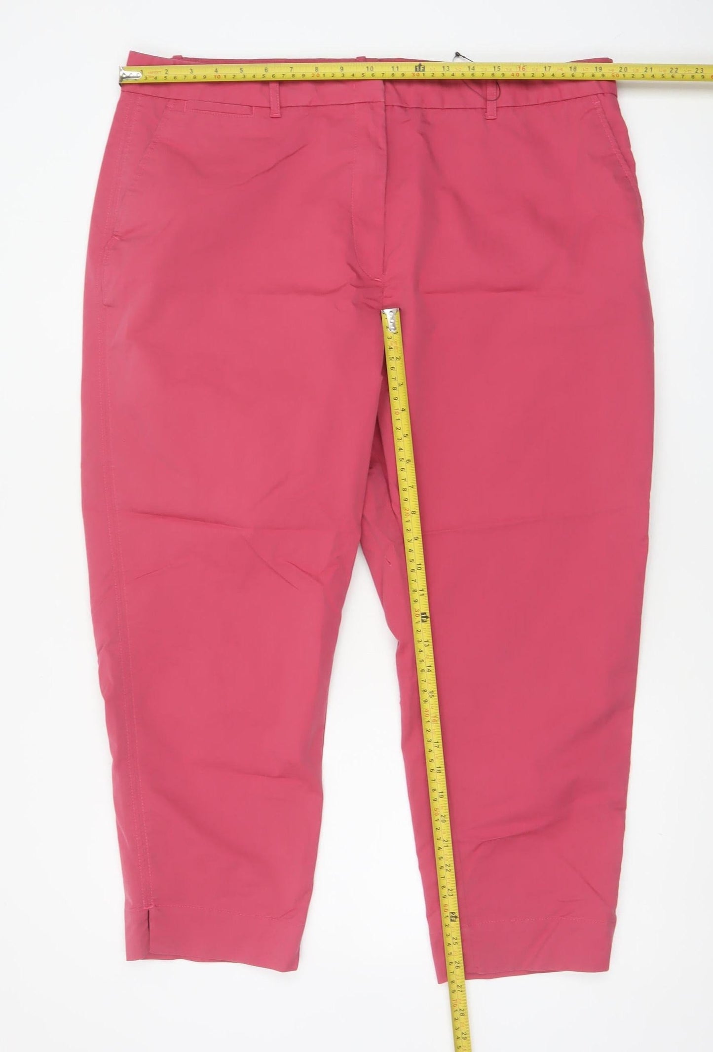 Marks & Spencer Women’s Pink Size 20 Tapered Ankle Trousers