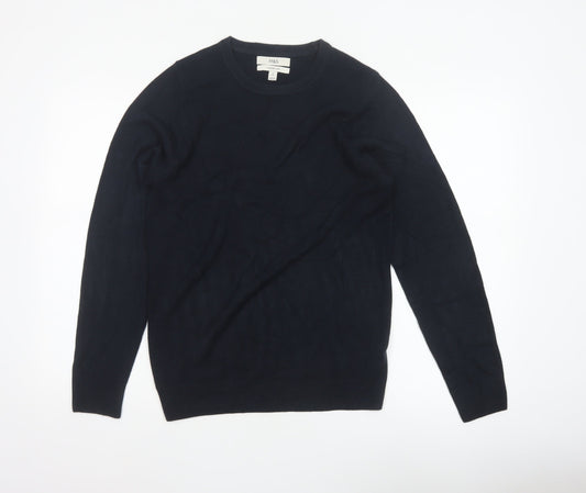 Marks & Spencer Men’s Blue S Cashmilon Crew Neck Pullover Jumper