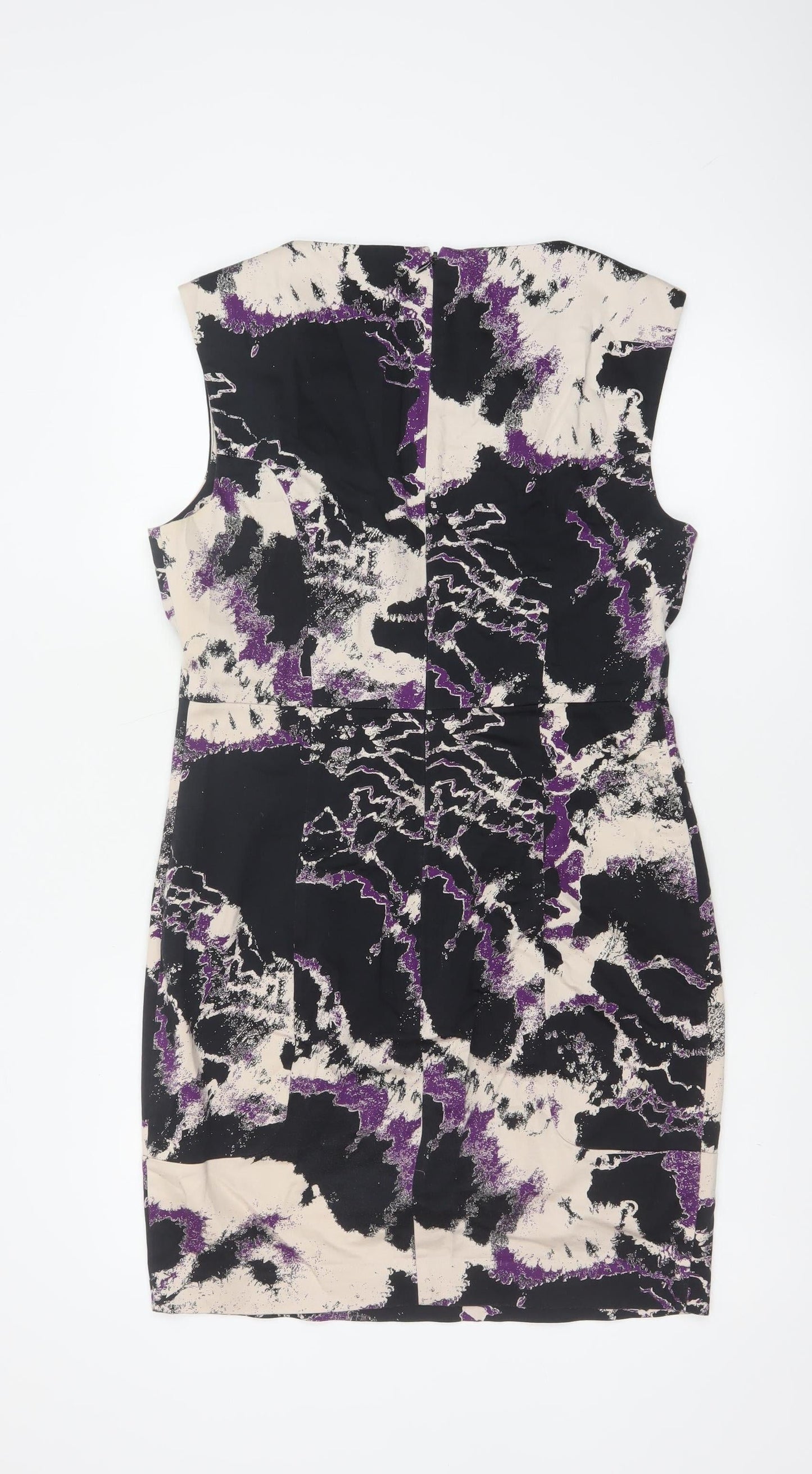 French Connection Women’s Multicoloured UK 14 Sheath Dress