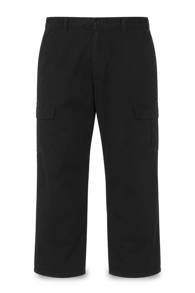 Lee Cooper Workwear Men’s Black W36 Cargo Trousers Straight Leg