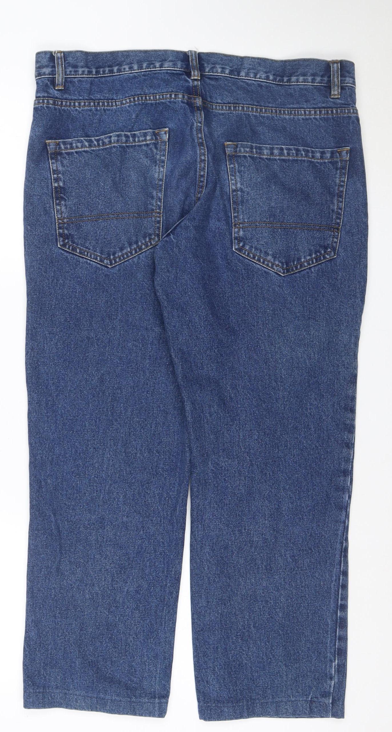GAP Men's Blue Straight Stretch Jeans W30 L32 Regular Fit
