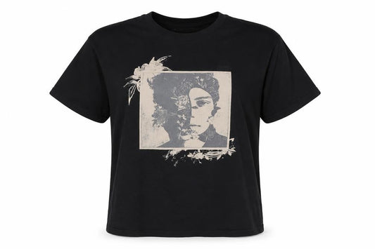 Shawn Womens Mendes Black S Basic Music Graphic T-Shirt