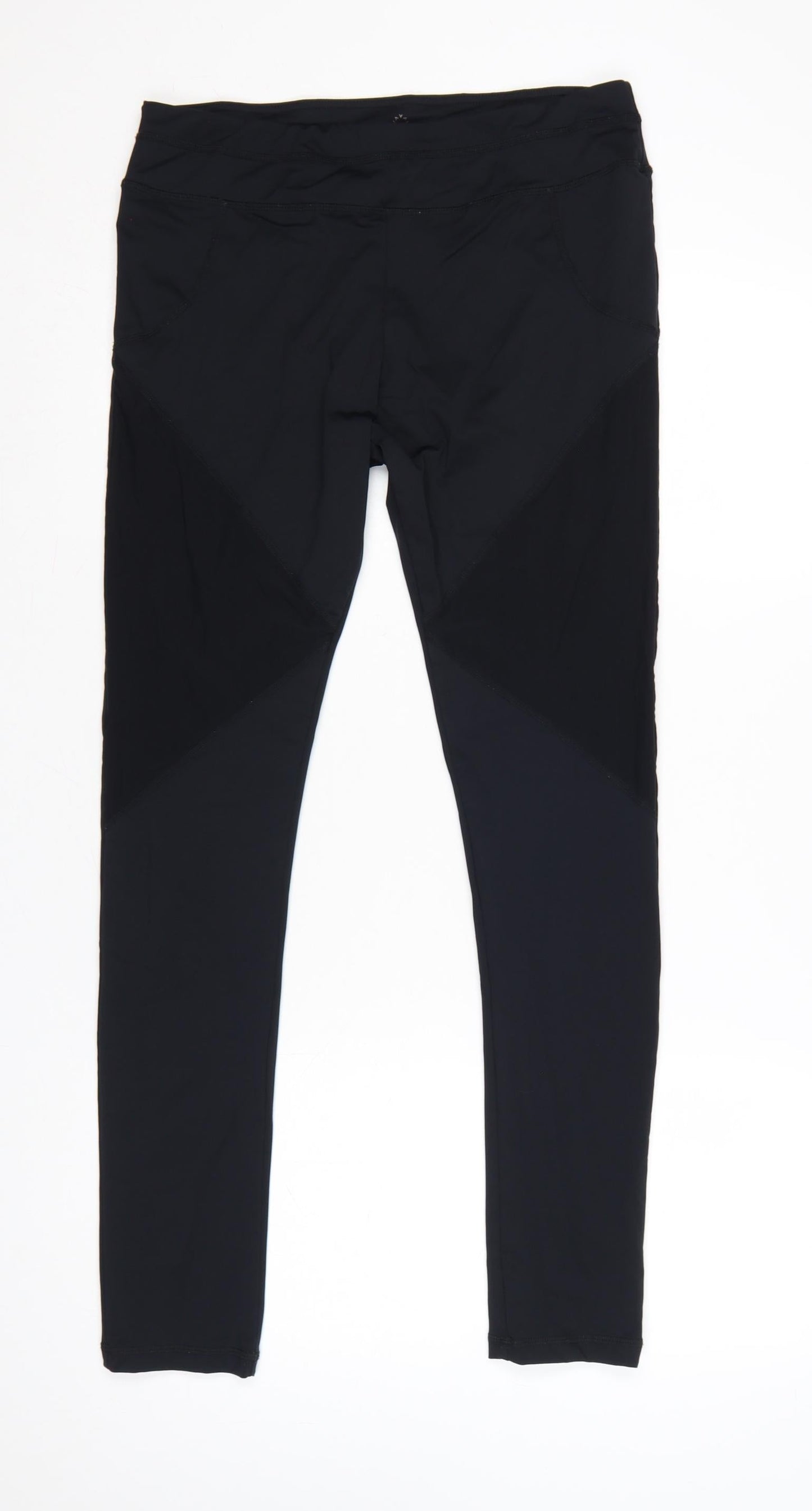 Varley Women Black L Compression Skinny Yoga Gym Leggings