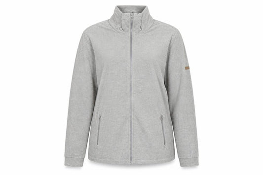 Regatta Women Grey UK 16 Full Zip High Neck Sweatshirt Jacket