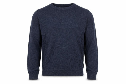 Gap Men’s Blue Linen Cotton Crew Neck Pullover Jumper 2XL