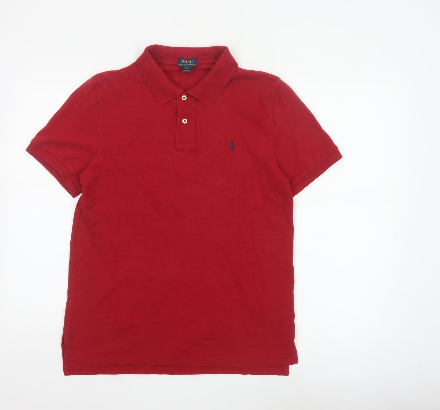 Polo Ralph Lauren Teens Red XL Classic Cotton Logo Polo Shirt