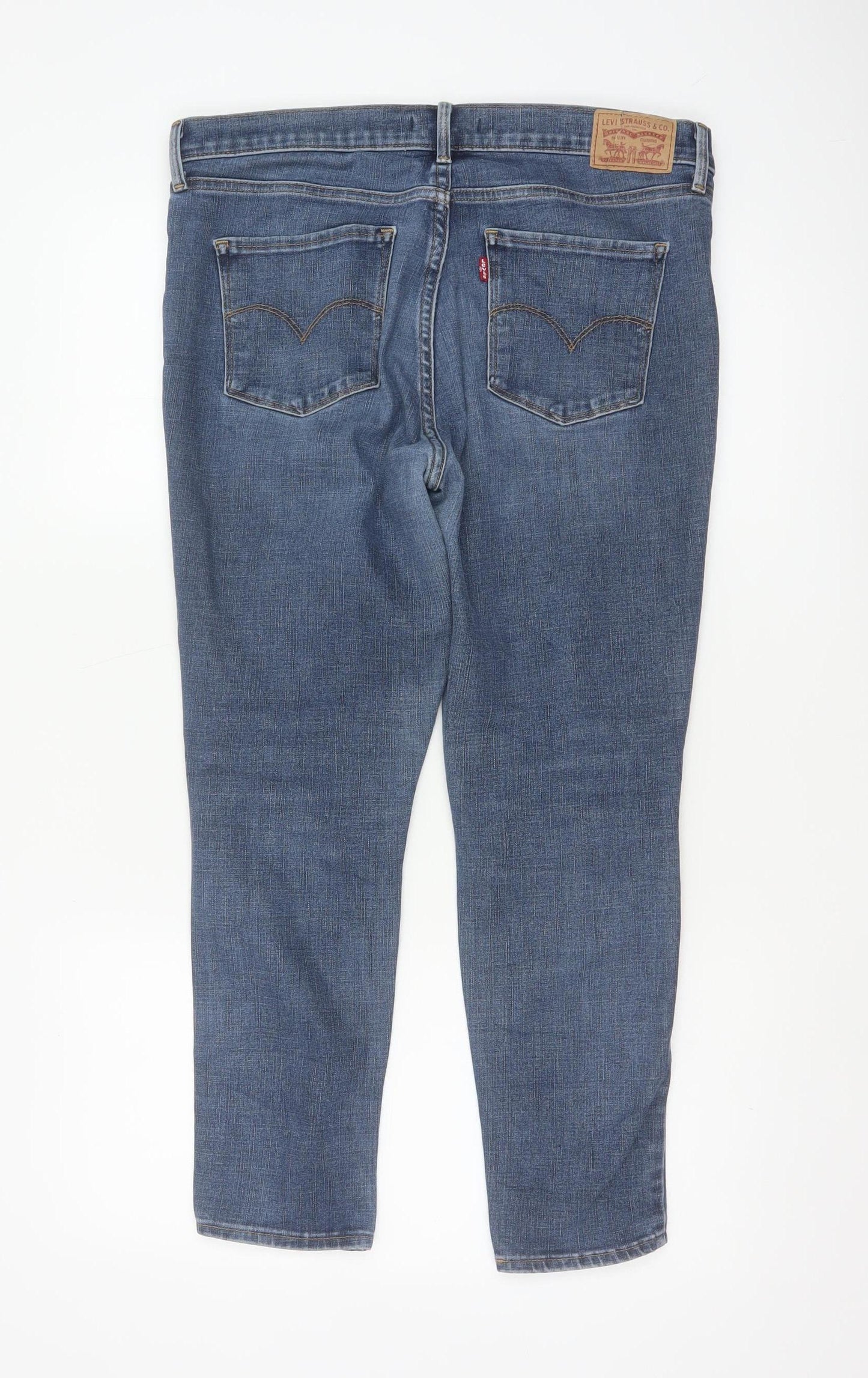 Levi's Women Blue 311 Shaping Skinny Mid Rise Jeans W31 UK 14
