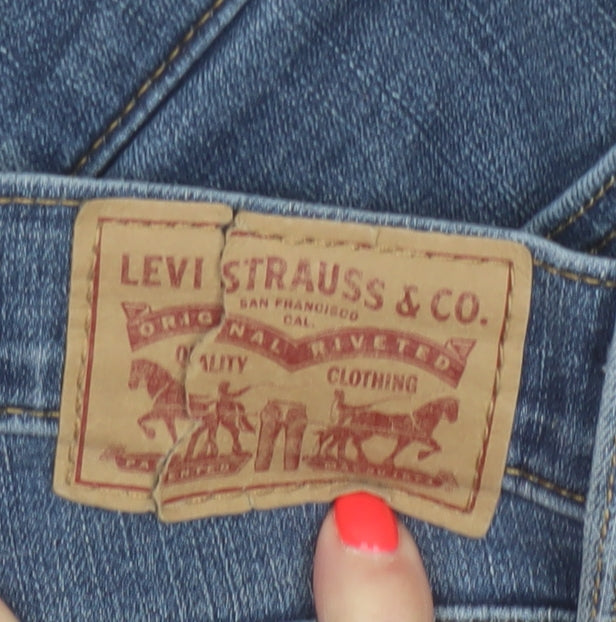 Levi's Women Blue 311 Shaping Skinny Mid Rise Jeans W31 UK 14