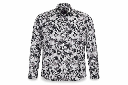 Curtis Men's Multicoloured Floral Cotton Slim Fit Shirt 15.5